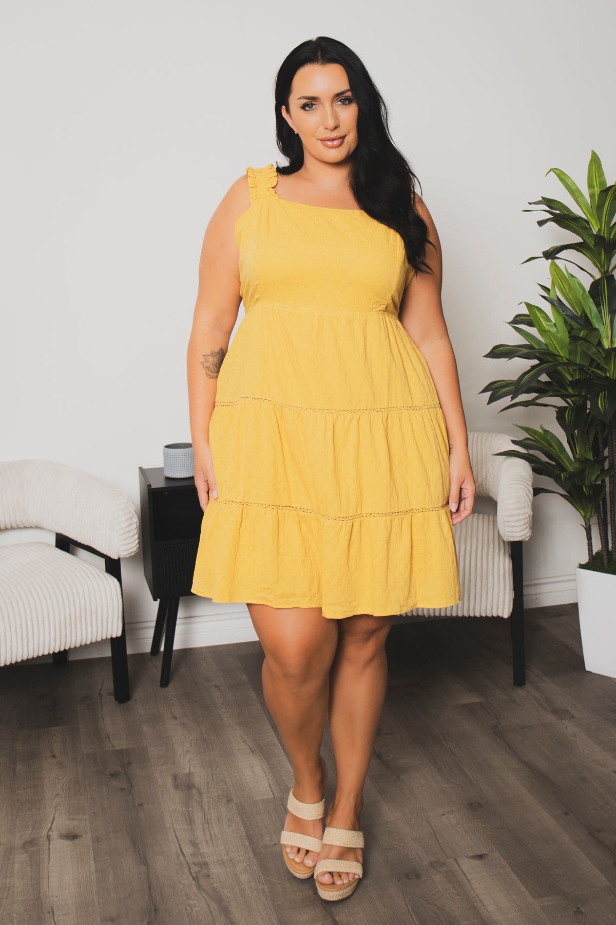 Plus Size Daydream Stroll Dress