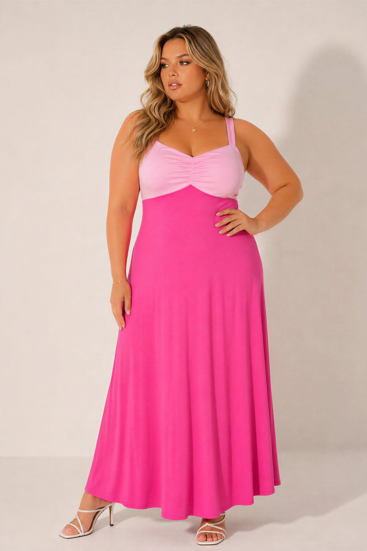 Plus Size Endless Romance Maxi Dress
