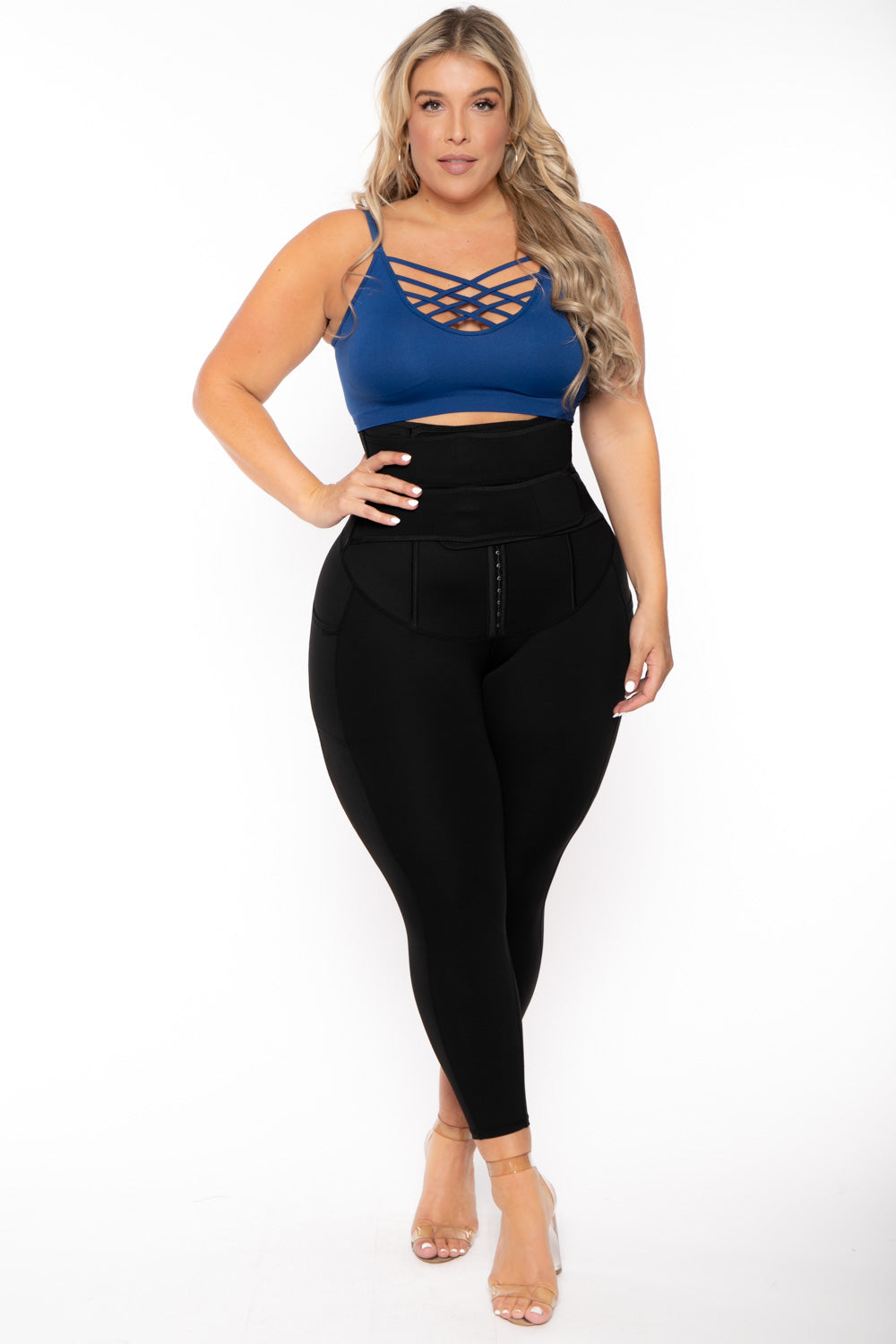 Only Play Plus Only Play Curvy workout legging in black - ShopStyle Pants