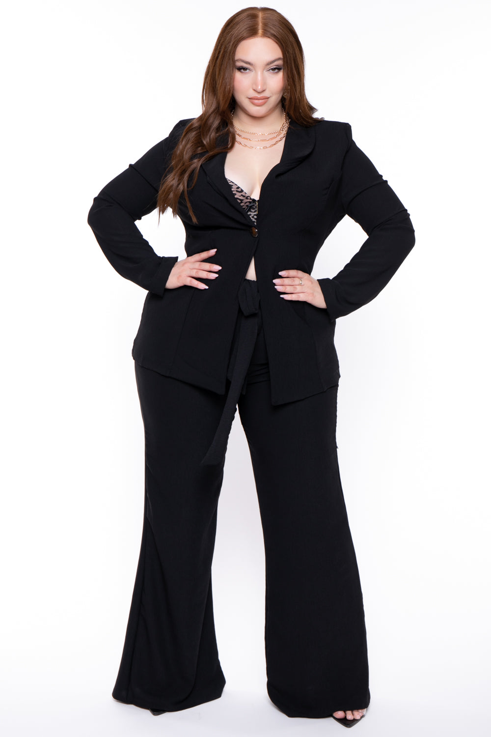 Plus Size Formal Pant Suits and Plus Size Cocktail Pants Suits are a great  option if you need to go to…