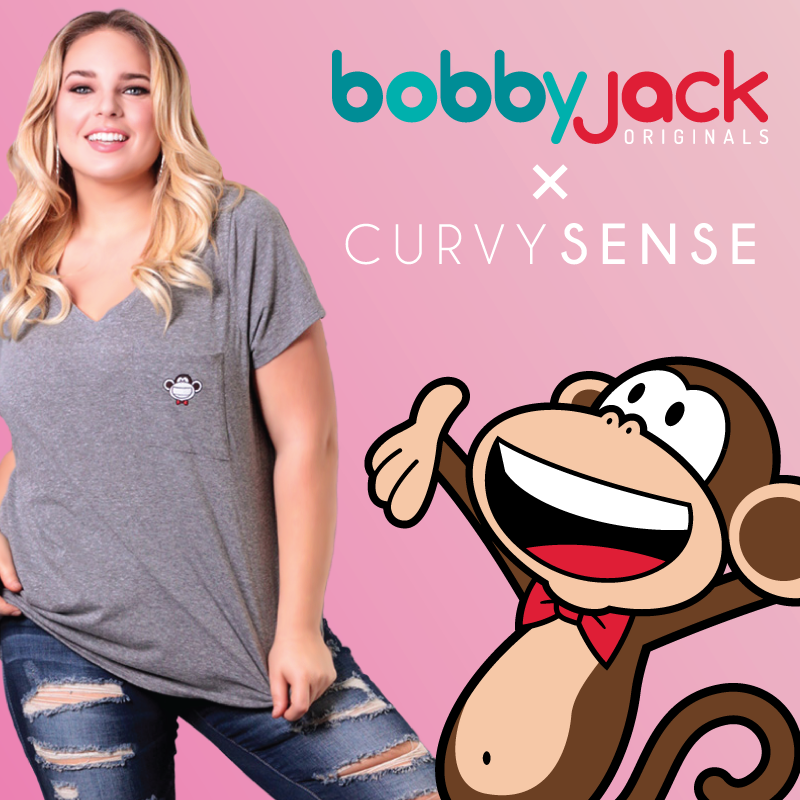 “Plus Model Mag” just introduced Curvy Sense to their Plus Size fans & announced our new Bobby Jack collection!