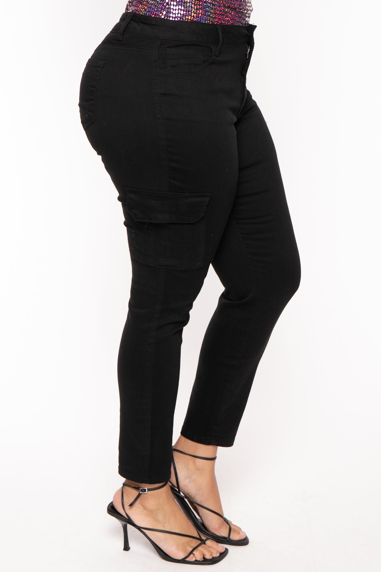 Plus size clearance slim leg pants