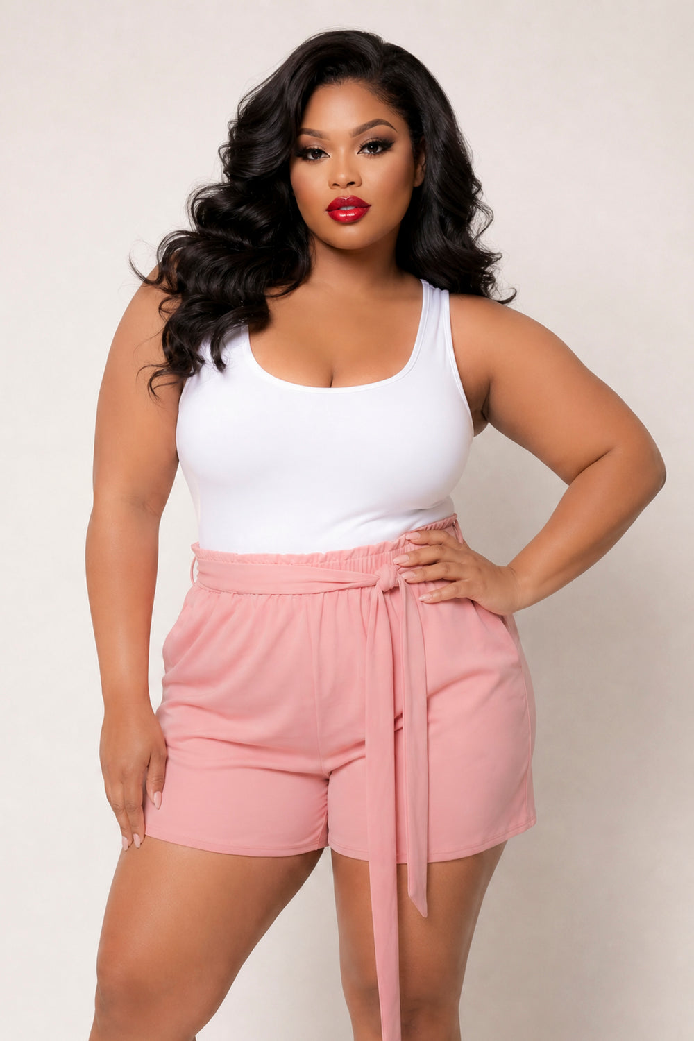 Plus Size Effortless Comfort Shorts