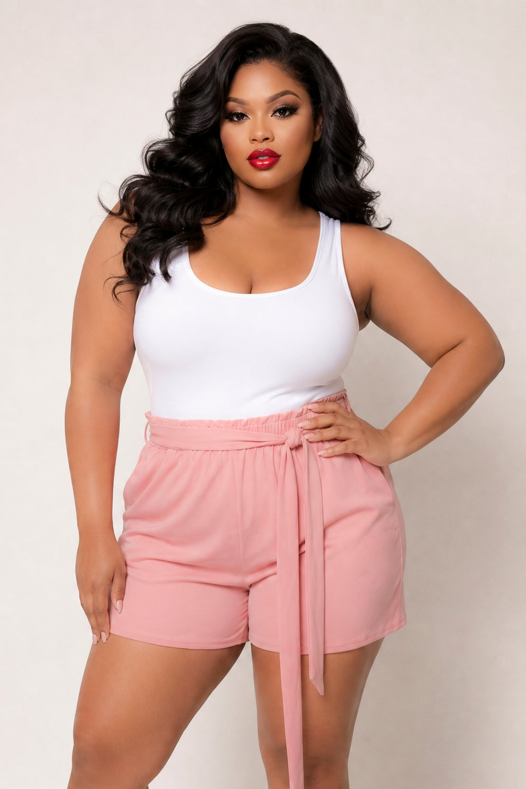 Plus Size Effortless Comfort Shorts