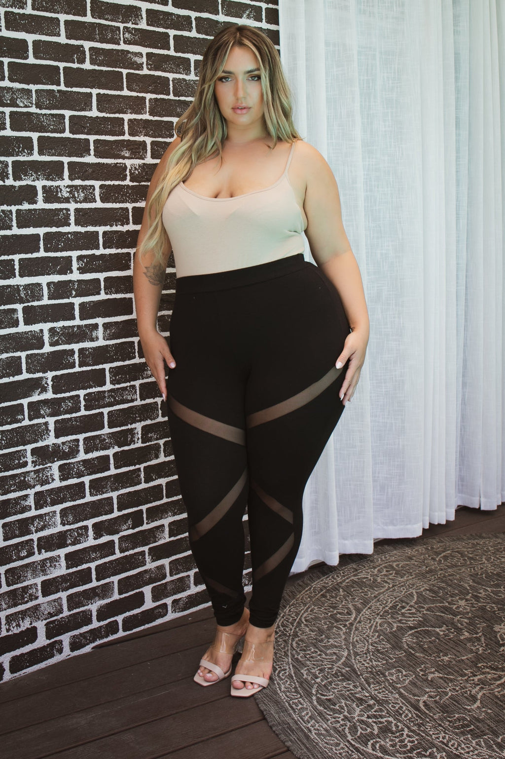 Thick Girl Tiktok Plus Size Jersey Girl Bodysuit Black