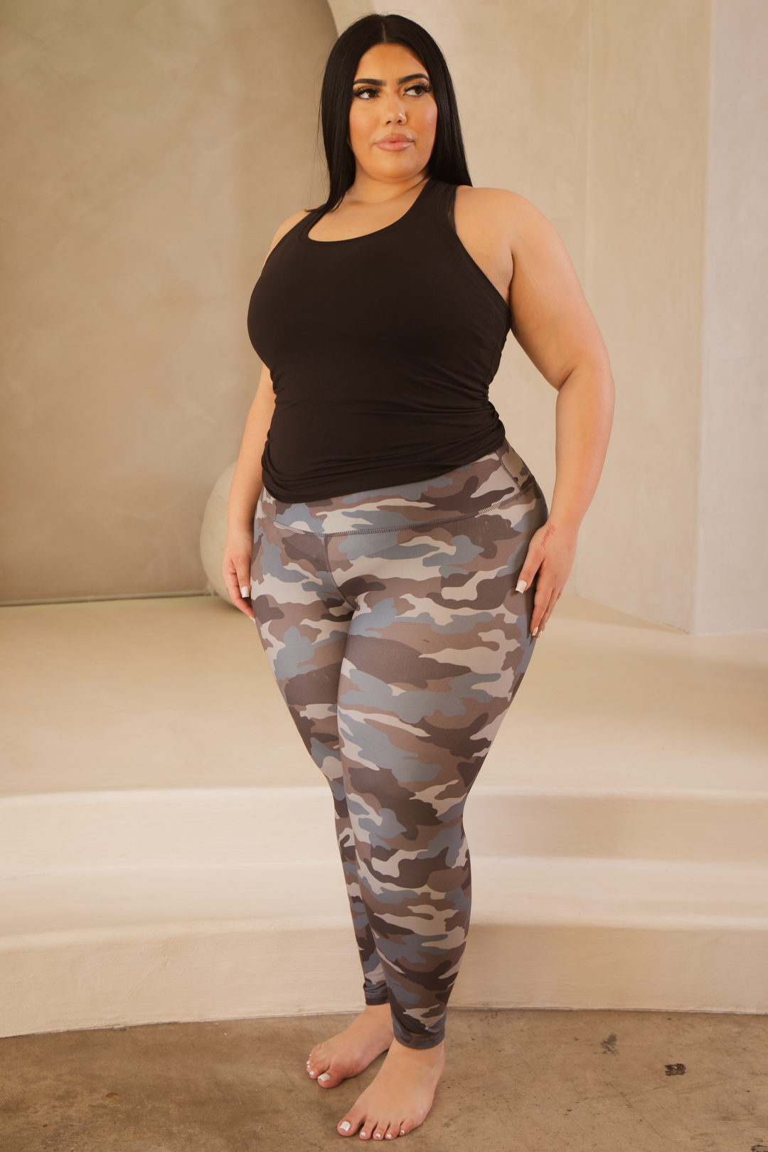 Natopia women's plus-size leggings for curvy bodies