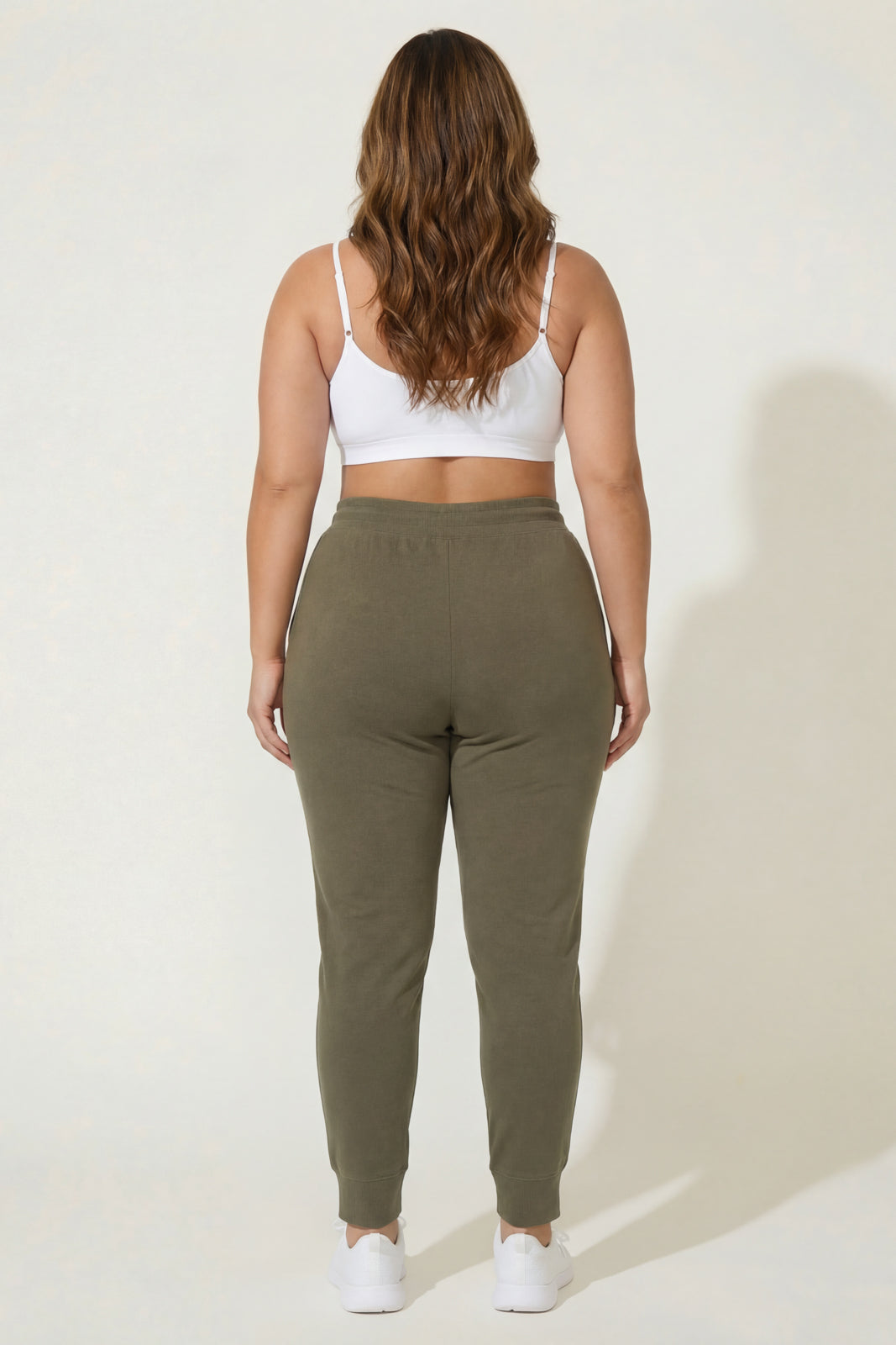 Plus Size Nimbus Jogger Pants - Olive – Curvy Sense