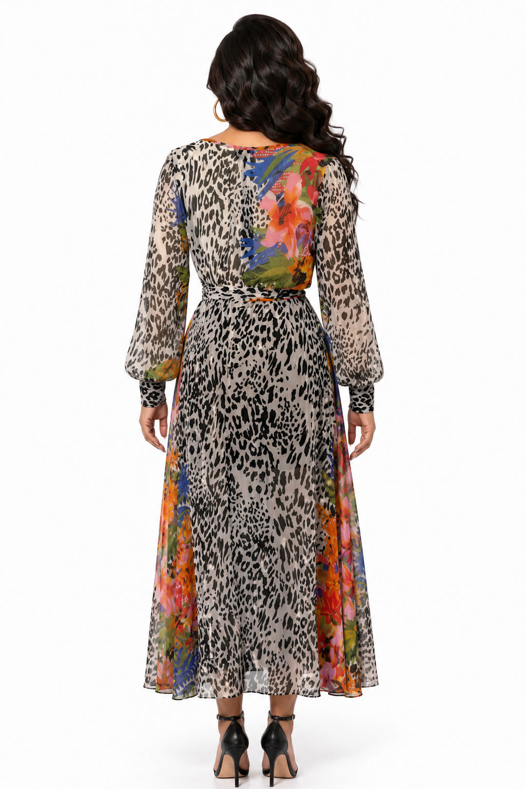Spy Zone Dresses Elowyn Wild Bloom Maxi Dress – Multi