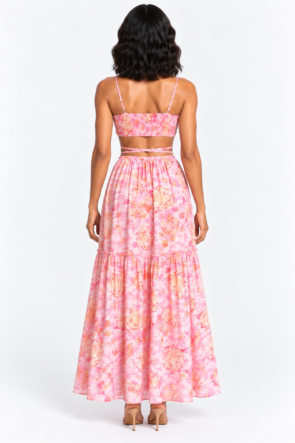 zah Dresses Malia Maxi Dress - Pink