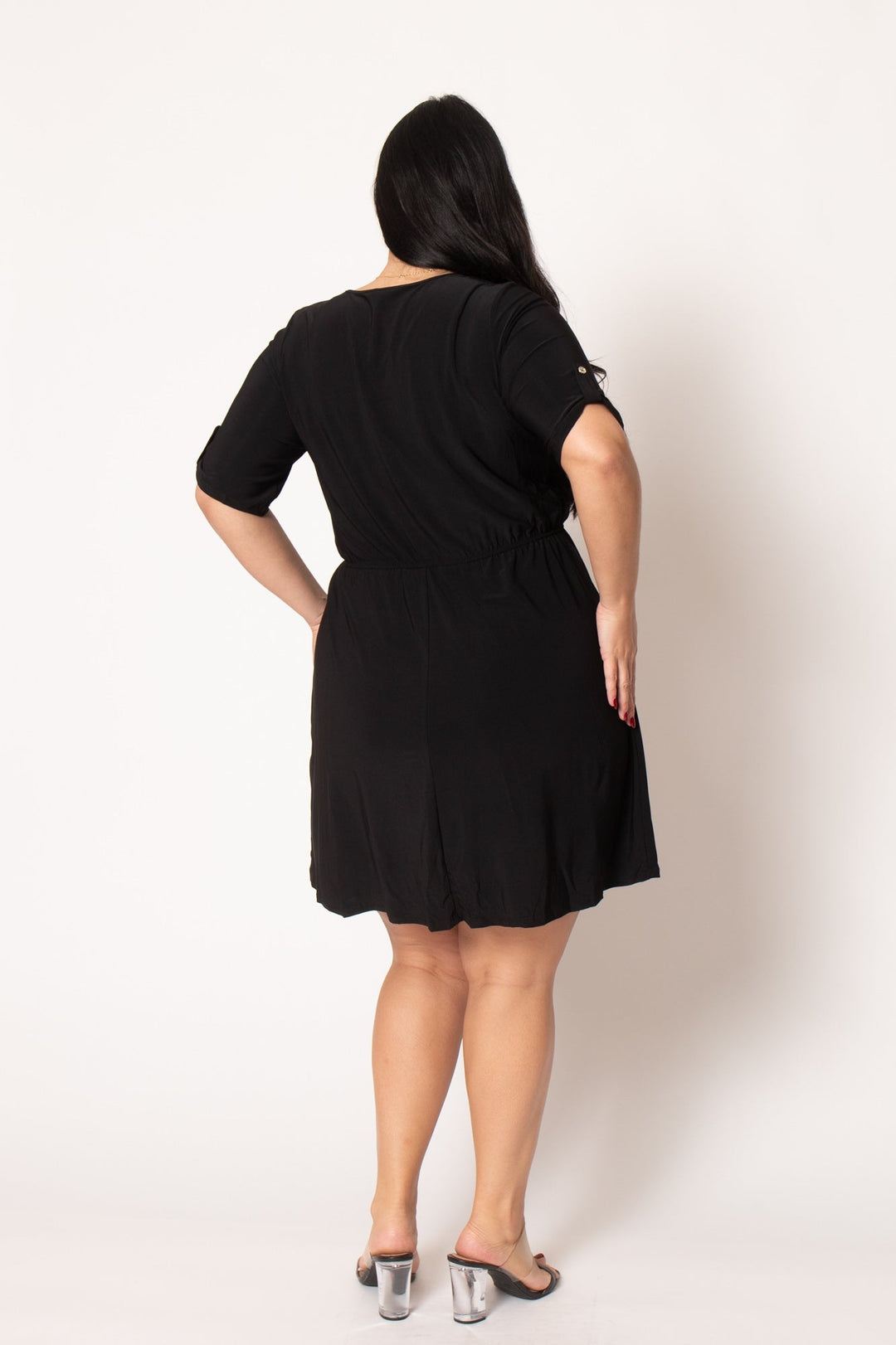PerSeption Dresses Plus Size Brielle Dress - Black