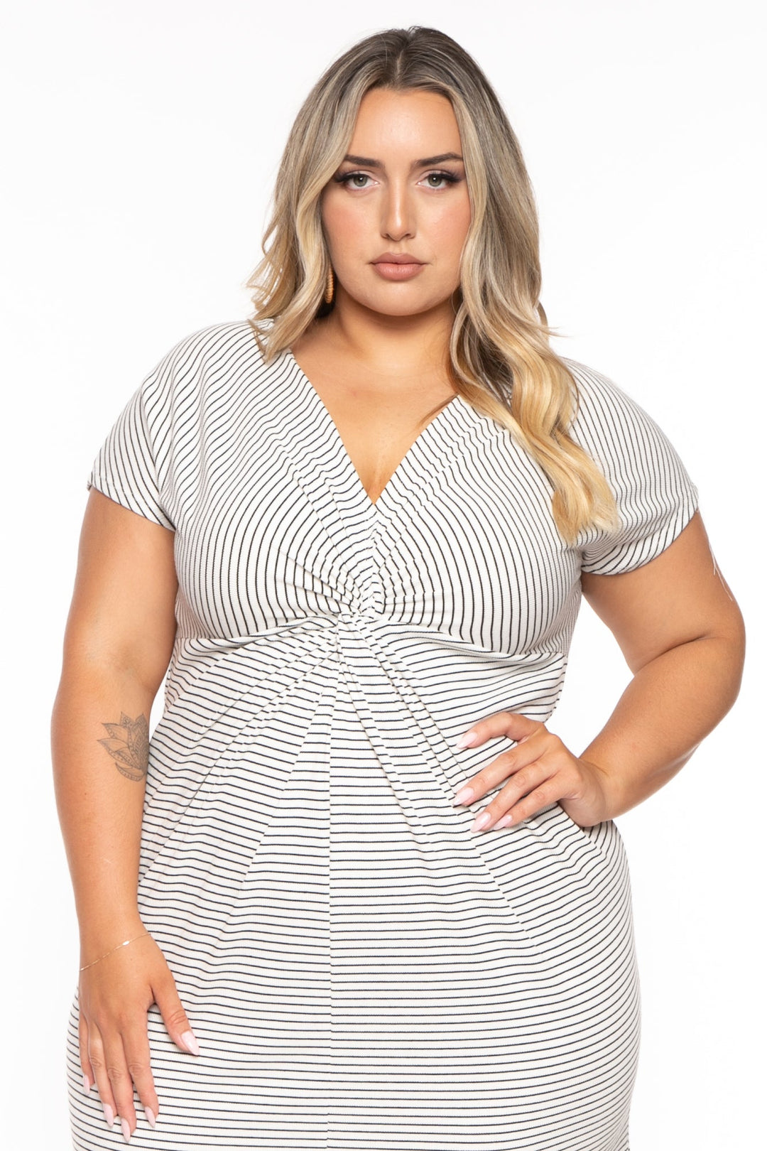 Plus Size Cayce Front Twist Maxi Dress Plus Size Cayce Front Twist Maxi Dress