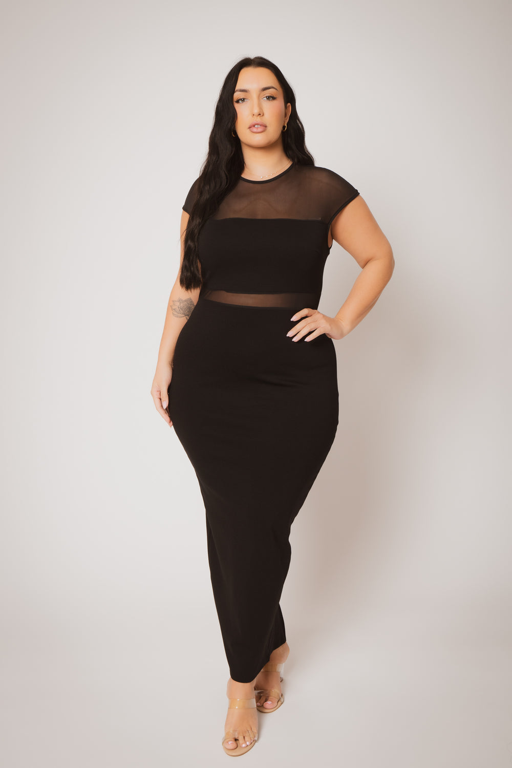 Women's Plus Size Little Black Dresses - Curvy Sense Women's Plus Size Little Black Dresses - Curvy Sense