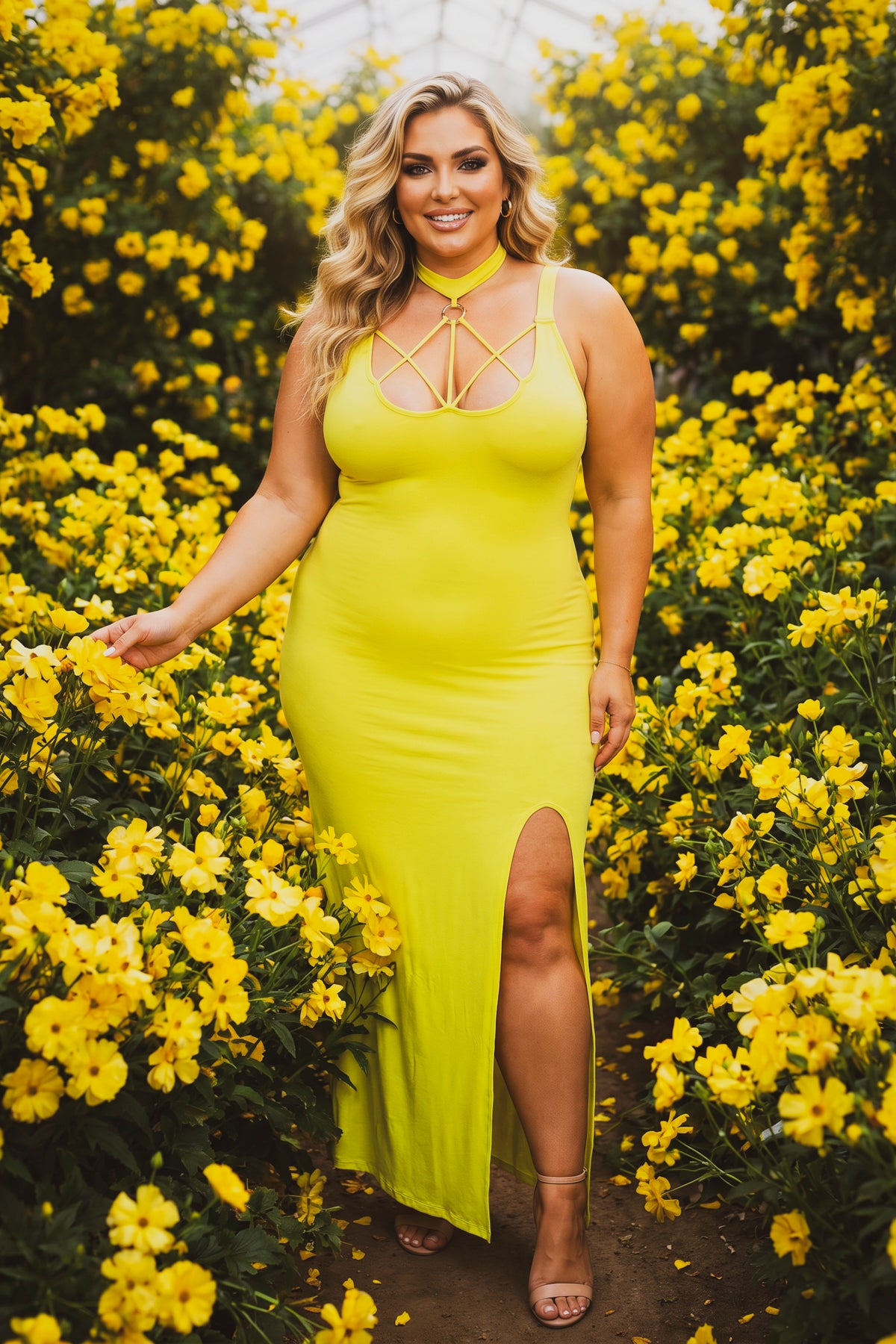 Plus Size Daring Escape Dress