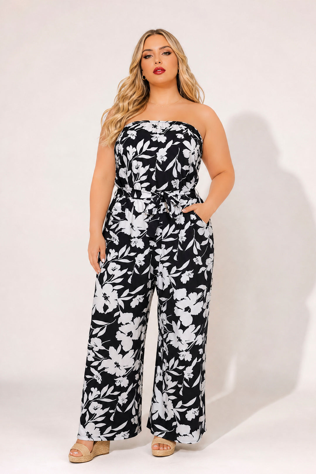 Talent Dresses Plus Size Delilah Breeze Jumpsuit - Black