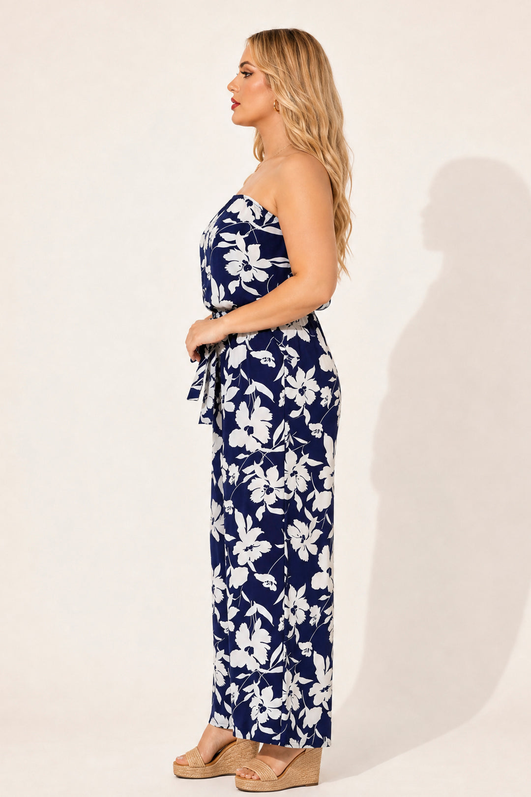 Talent Dresses Plus Size Delilah Breeze Jumpsuit - Blue