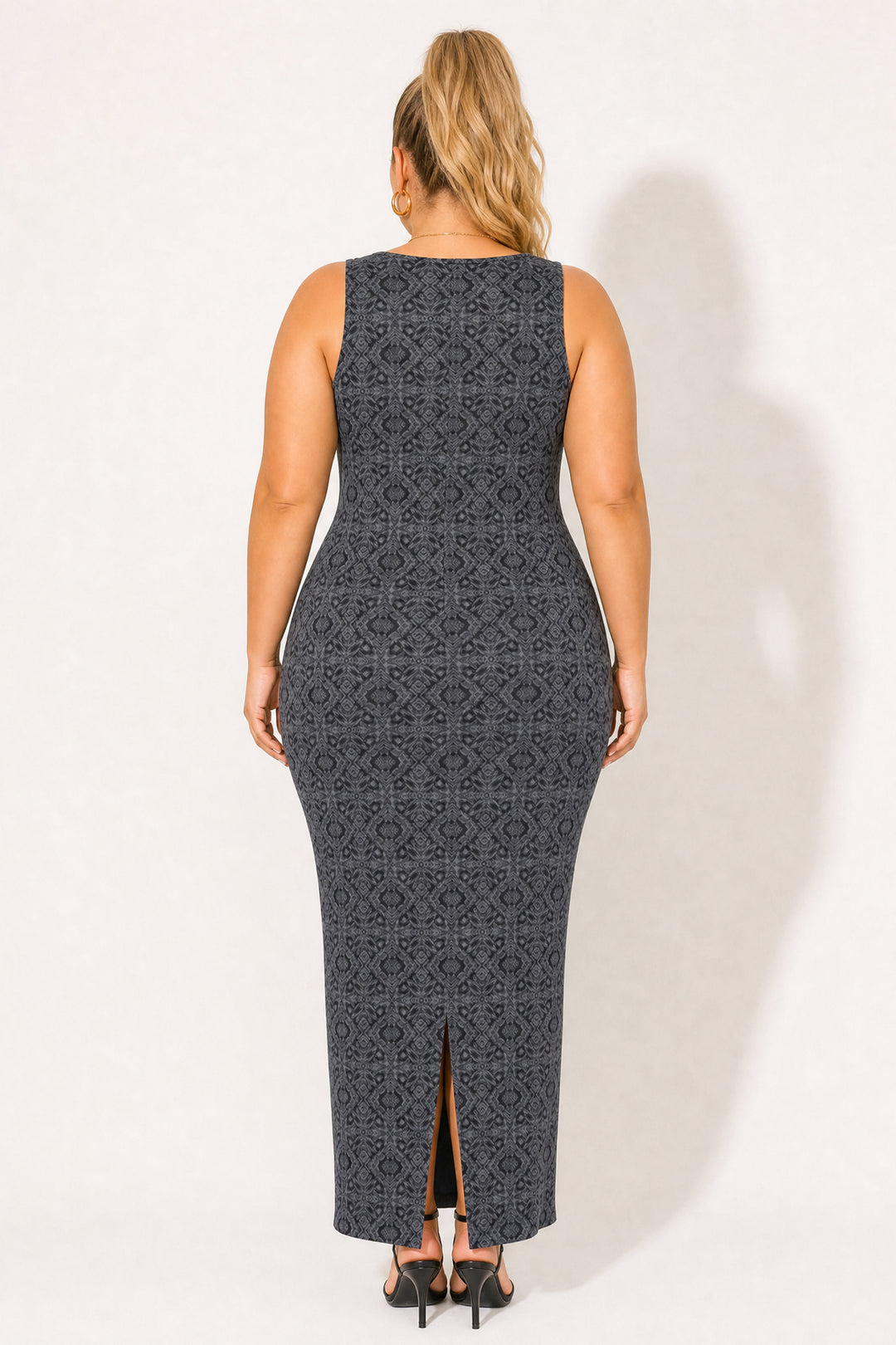 plus size maxi dress pattern Xuideoy 2025 Summer for Women Casual Floral Print Short Sleeve High Waist Swing Ruffle Dress with Belt, Brown, 1XL at Amazon Women's Clothing store this dress features long balloon style sleeves and an elasticated waist for a figure Yours Women's Plus Size Black