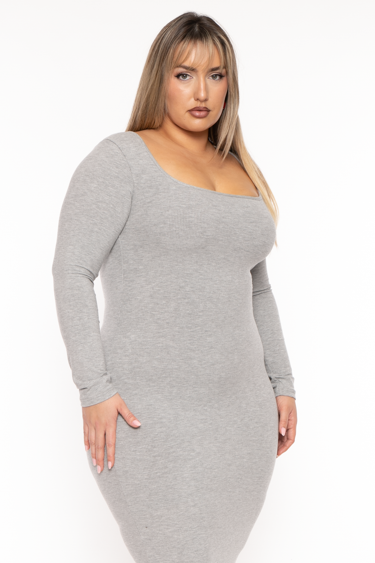 Silver Grey Sleeveless Dressy Evening Sexy Curvy Top Plus Size – Pineapple  Clothing Staging