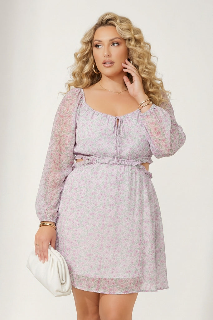 lavender lace dress plus size City Chic Women's Plus Size Micaela Dress