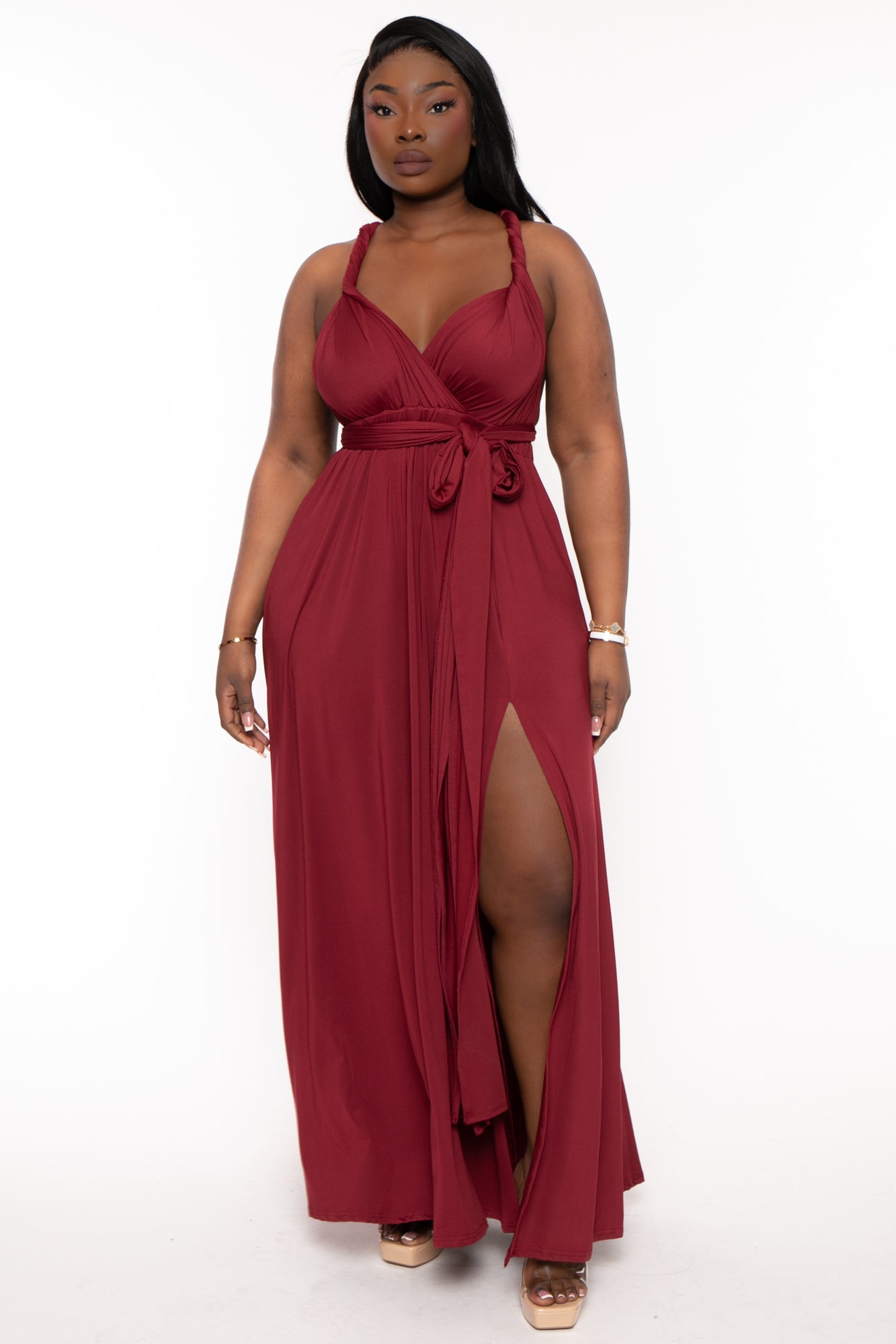 Plus size infinity store dress