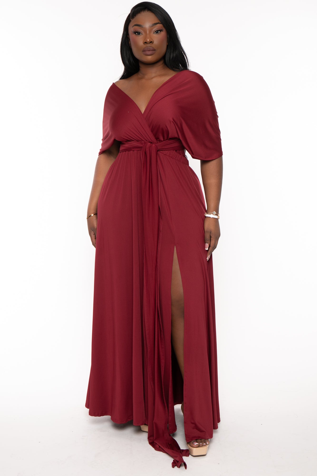 Plus size infinity outlet bridesmaid dress