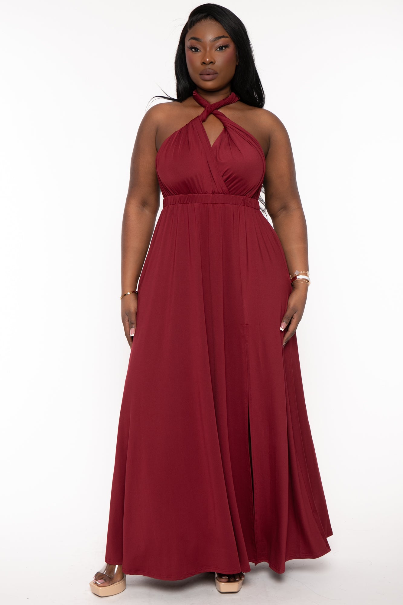 Burgundy clearance day dress