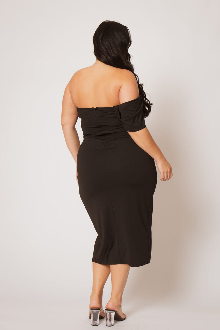 SYMPHONY Dresses Plus Size Midnight Aura Dress - Black