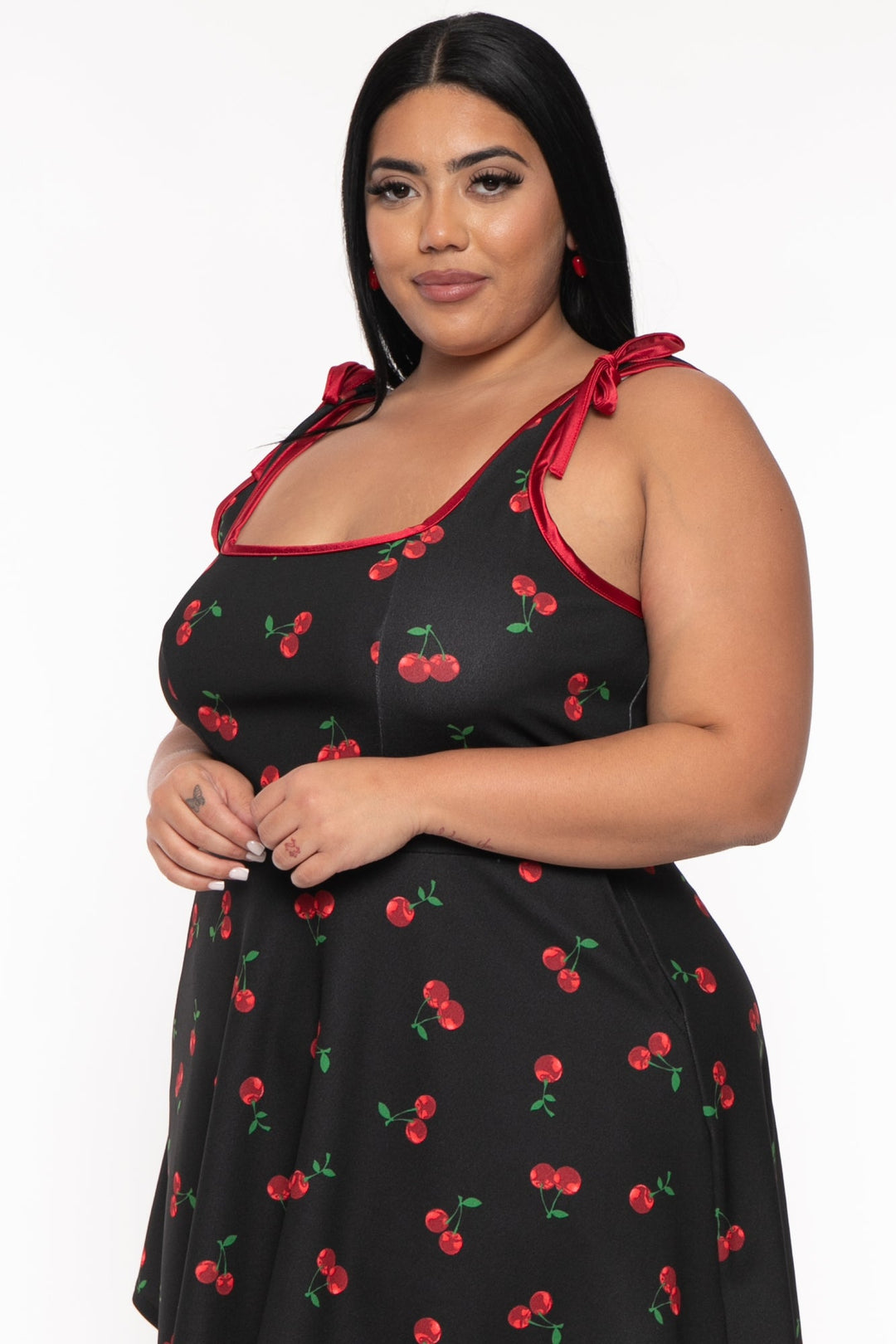black red dress plus size Abby Rose 3190 Size 18,24,30 Black Plus Size Cocktail Dress Corset Lon