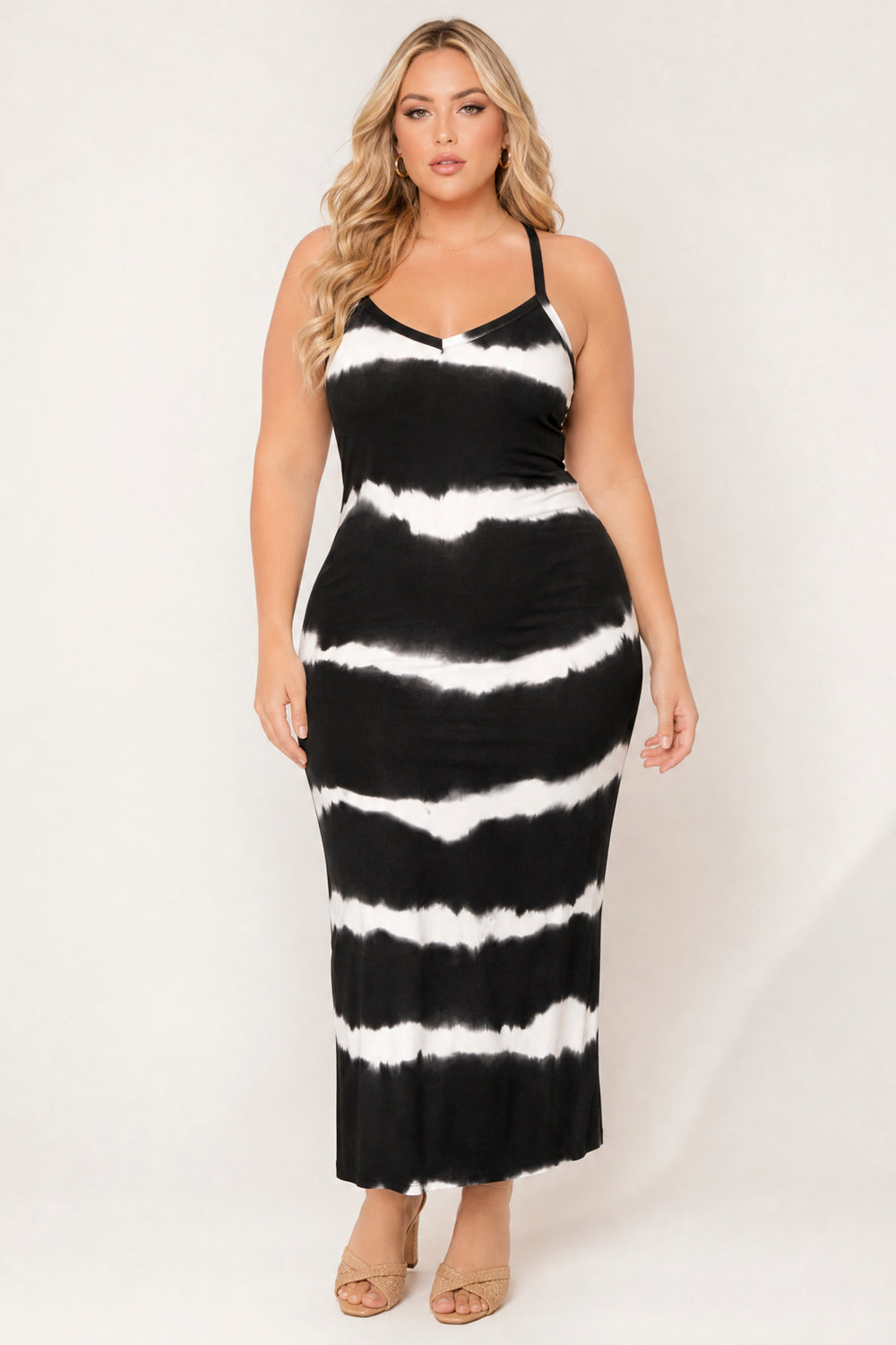 Women's Plus Size Maxi Dresses - Curvy Sense - maxi Women's Plus Size Maxi Dresses - Curvy Sense - maxi