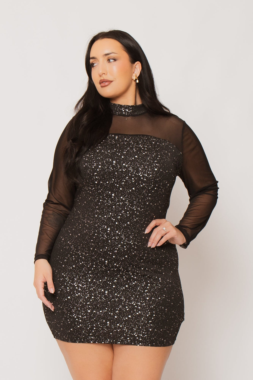 Women's Plus Size Little Black Dresses - Curvy Sense Women's Plus Size Little Black Dresses - Curvy Sense