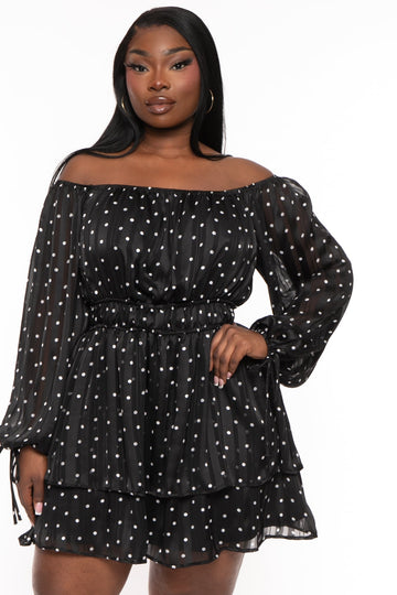 Curvy Sense - Trendy Plus Size Little Black Dresses