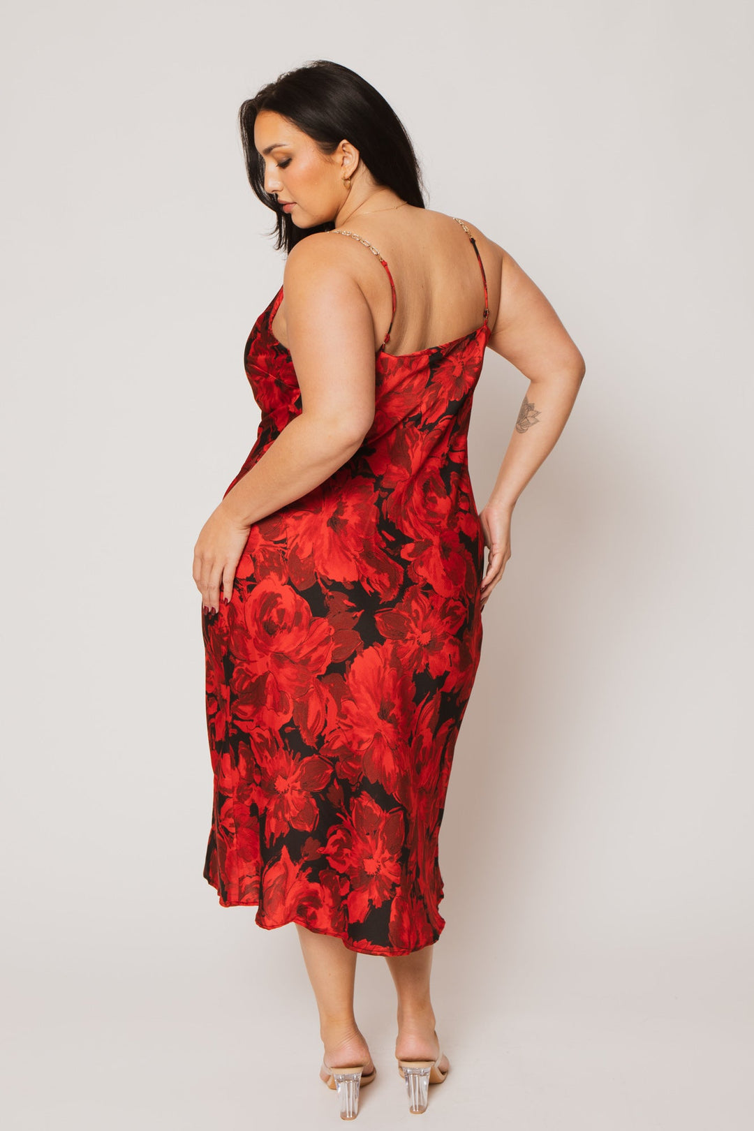 Winslow Dresses Plus Size Saffron Petal Dress - Red
