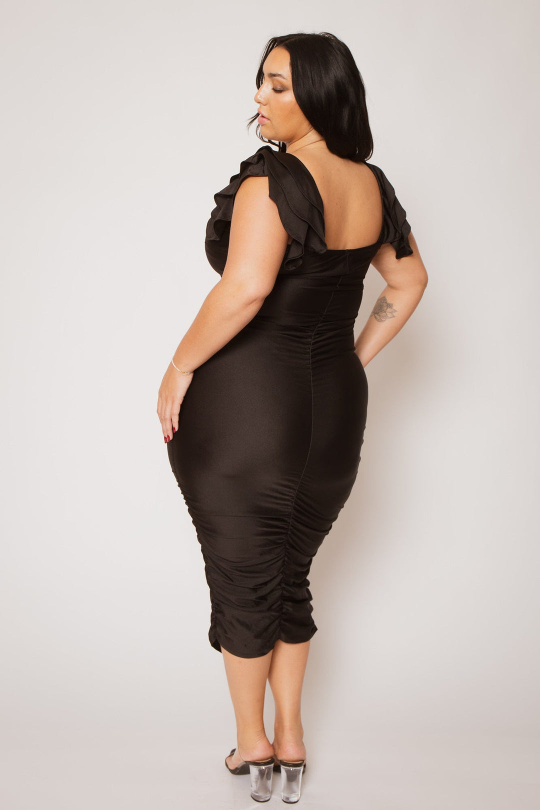 Gibiu Dresses Plus Size Seraphina Dress - Black