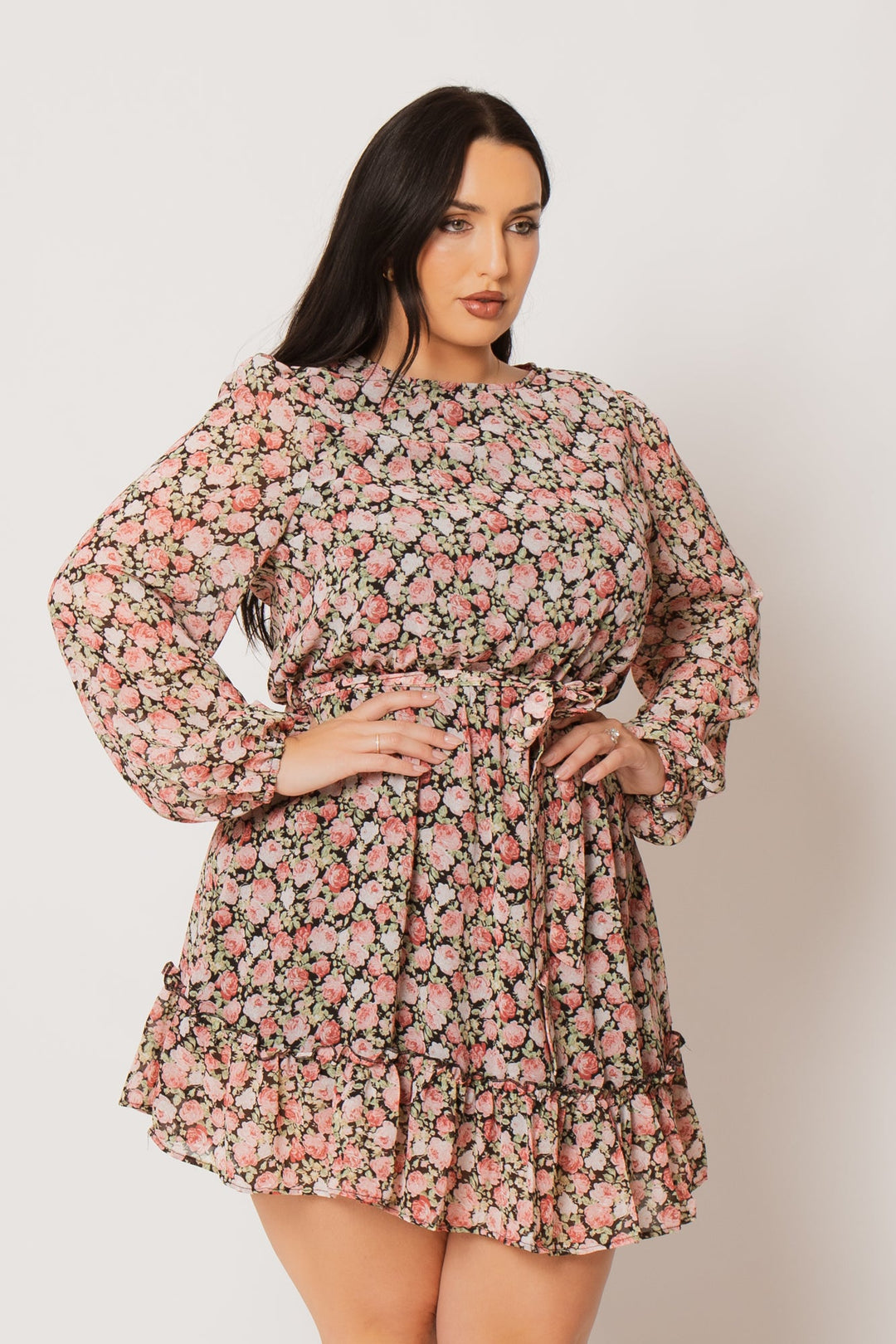 Talent Dresses Plus Size Seraphina Garden Dress - Black