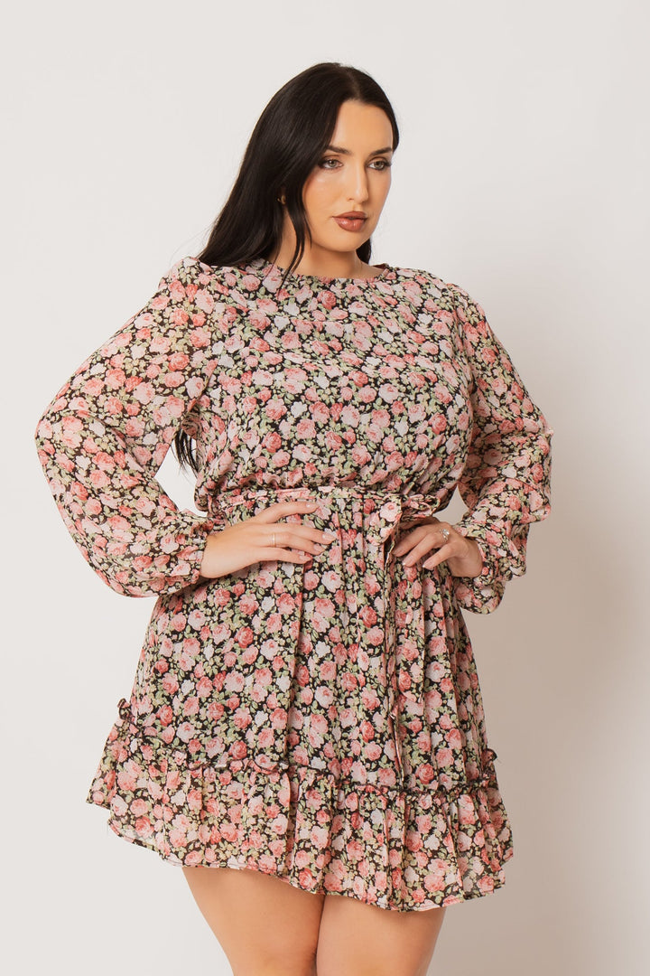 Talent Dresses Plus Size Seraphina Garden Dress - Black