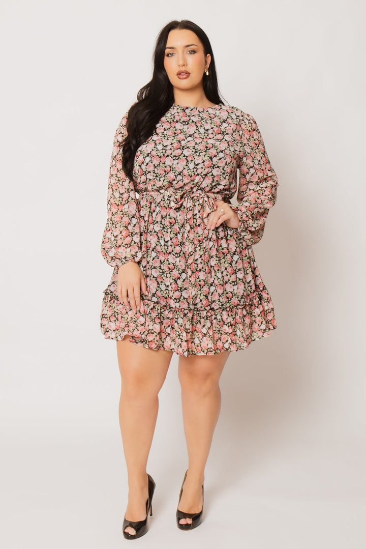 Talent Dresses Plus Size Seraphina Garden Dress - Black
