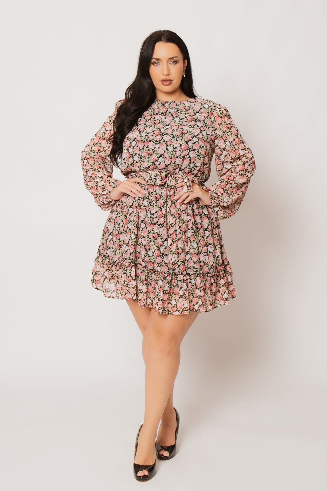 Talent Dresses Plus Size Seraphina Garden Dress - Black
