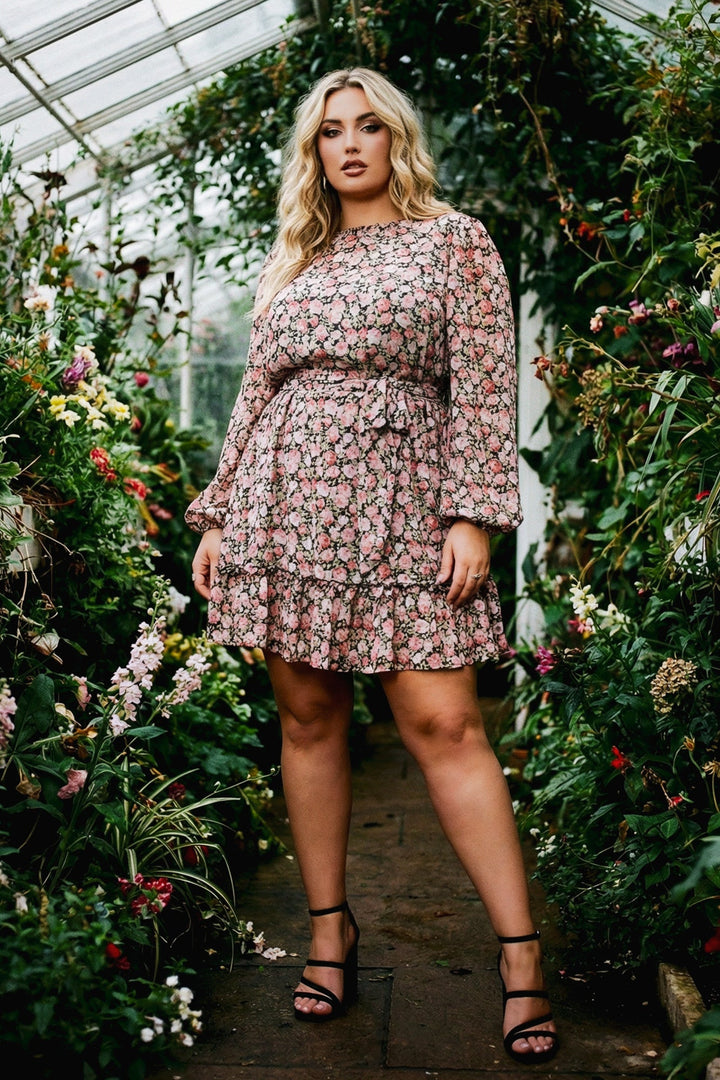 Talent Dresses Plus Size Seraphina Garden Dress - Black