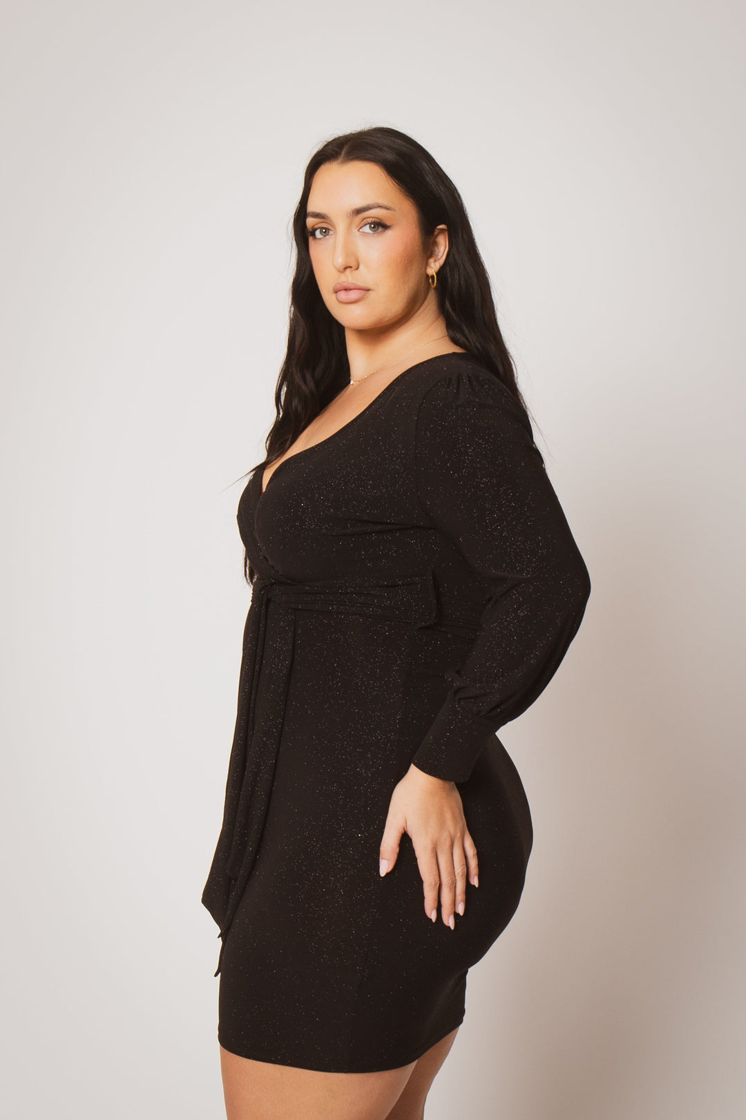 little black dress plus size OYOANGLE Women's Square Neck Sleeveless Ruffle Mini Bubble in a mini length dress Content + Care 100% Rayon Hand wash cold Model Measurement Wearing a Size 2X Height CICIDUDU Womens Plus Size Long