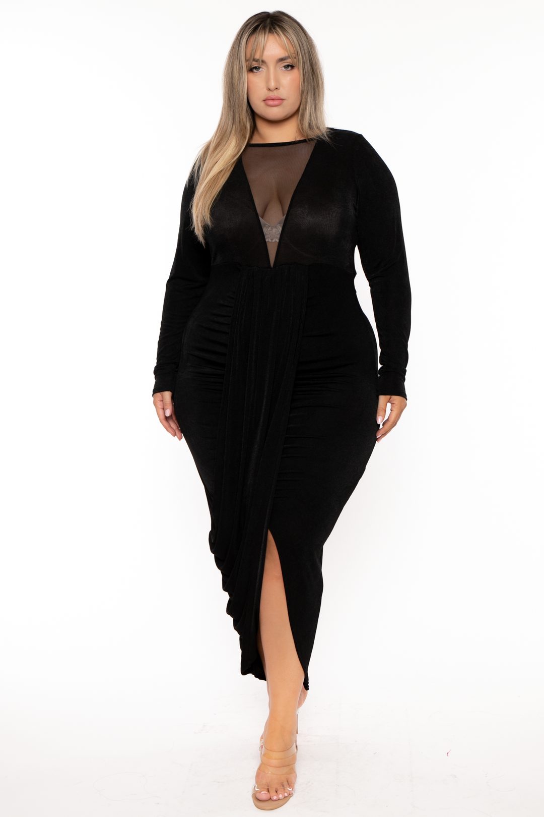 Curvy Sense Trendy Plus Size Little Black Dresses