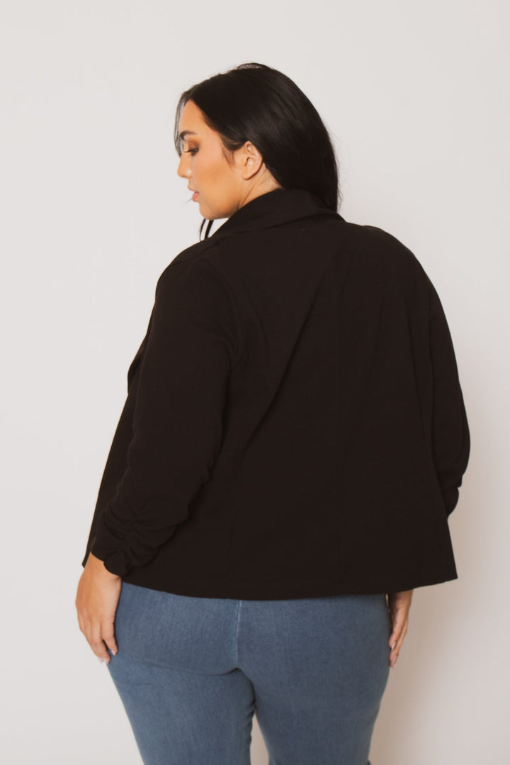 CULTURE CODE Jackets And Outerwear Plus Size Harper Jacket - Black