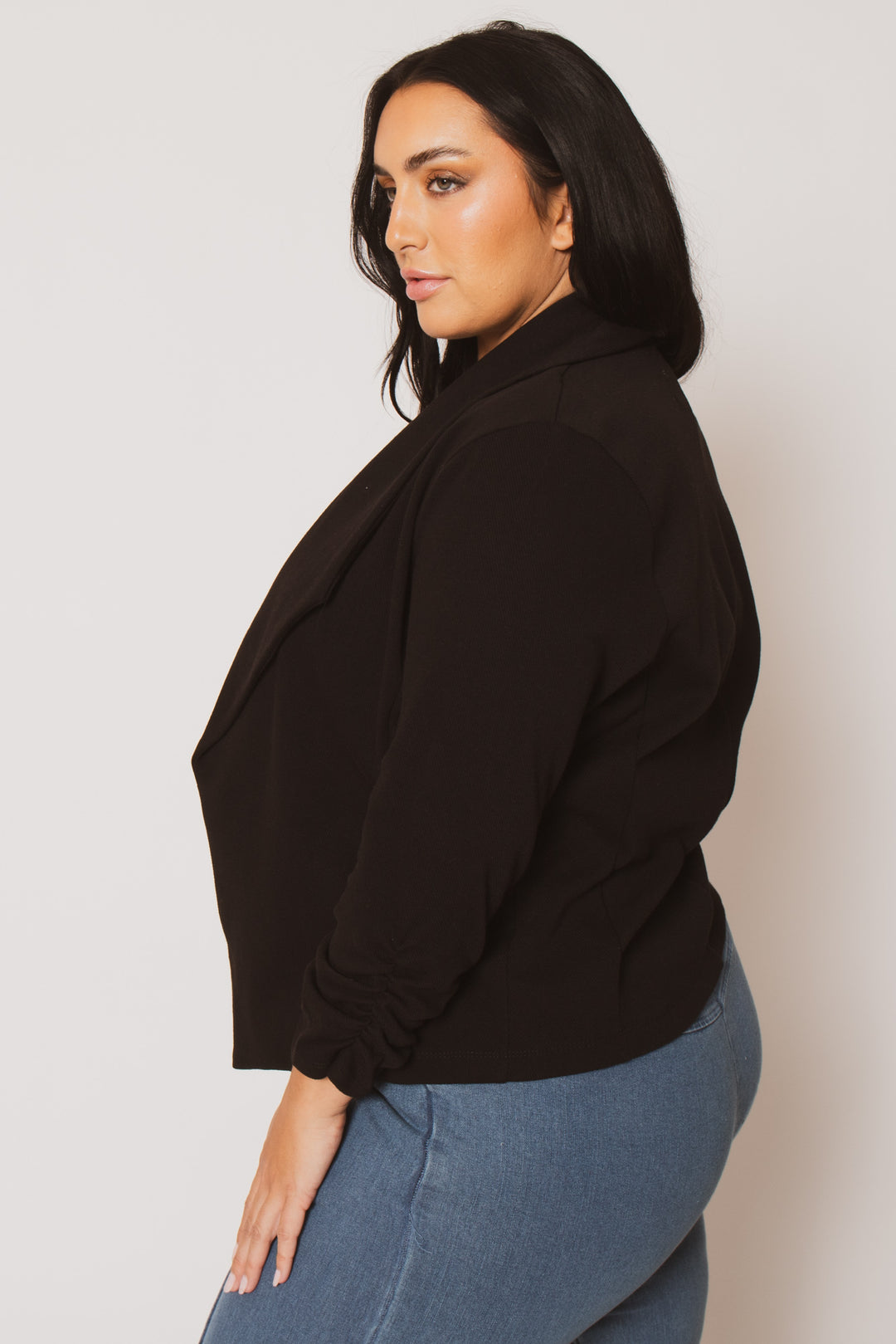 CULTURE CODE Jackets And Outerwear Plus Size Harper Jacket - Black