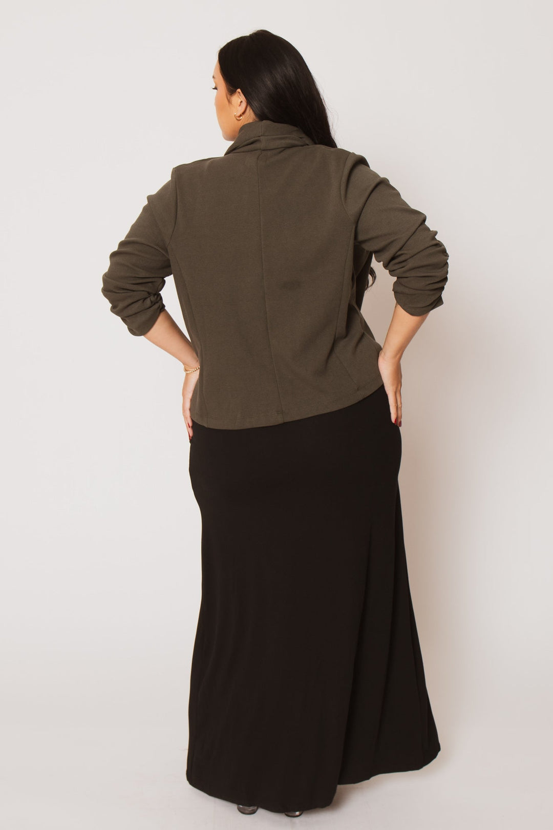 CULTURE CODE Jackets And Outerwear Plus Size Harper Jacket - Olive