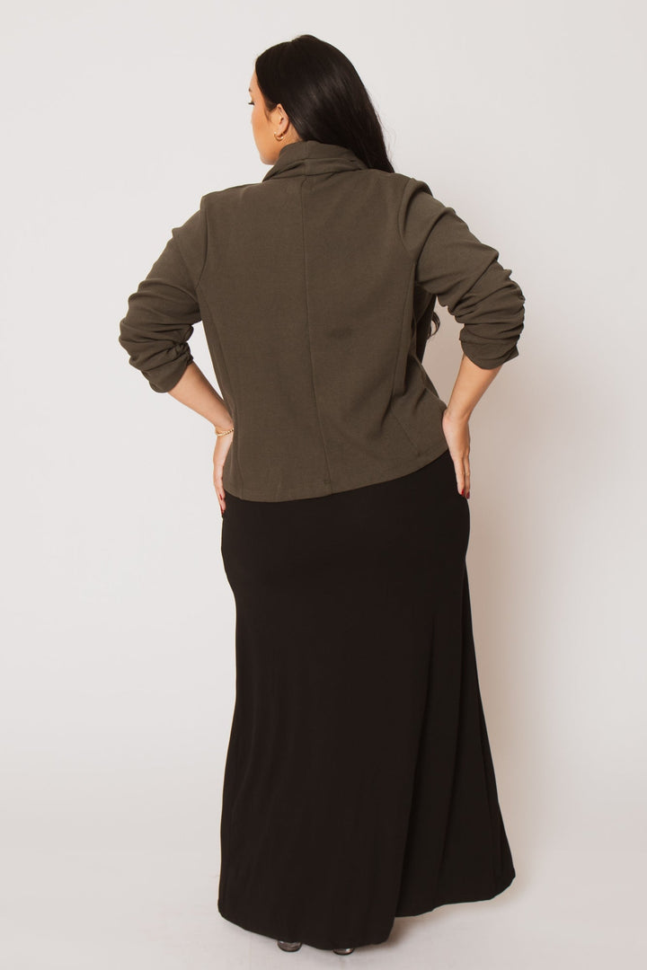 CULTURE CODE Jackets And Outerwear Plus Size Harper Jacket - Olive