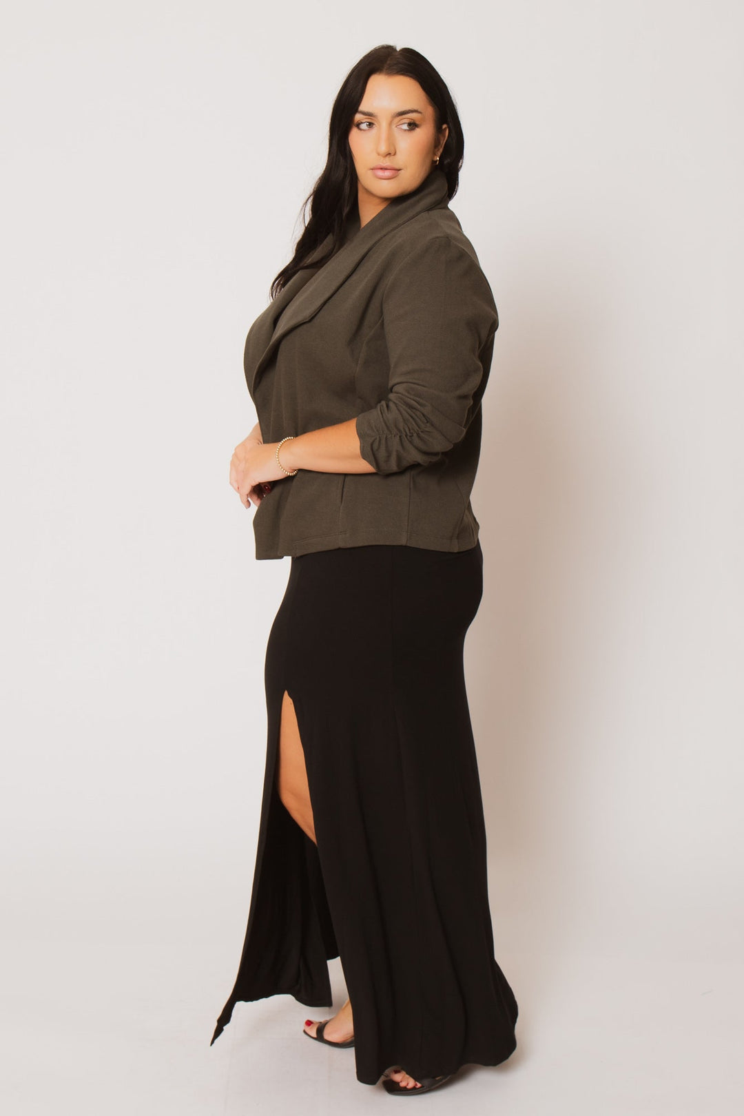 CULTURE CODE Jackets And Outerwear Plus Size Harper Jacket - Olive