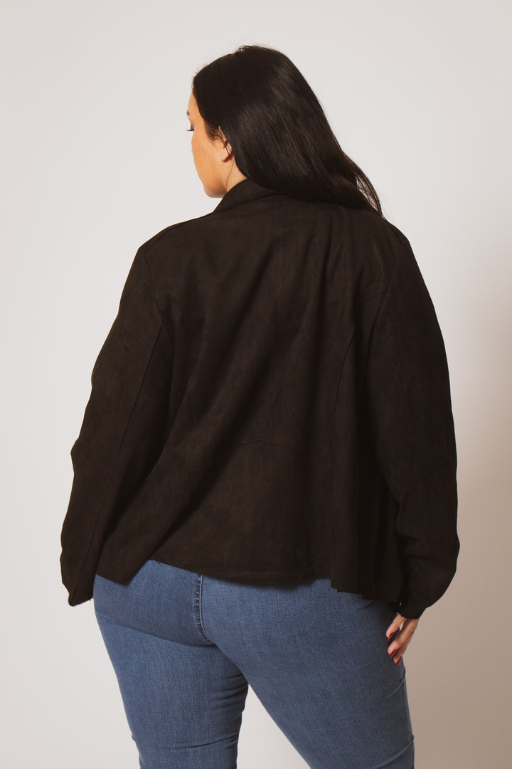 Oddi Jackets And Outerwear Plus Size Urban Edge Jacket- Black