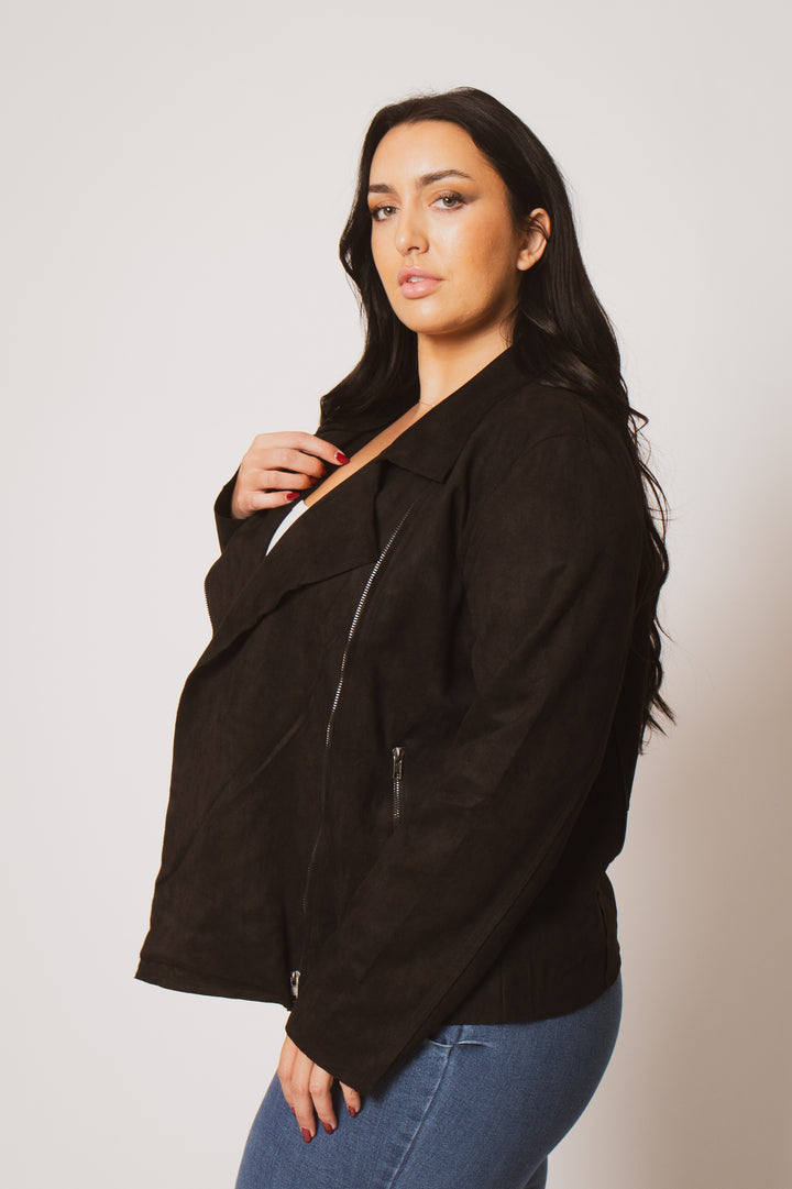 Oddi Jackets And Outerwear Plus Size Urban Edge Jacket- Black