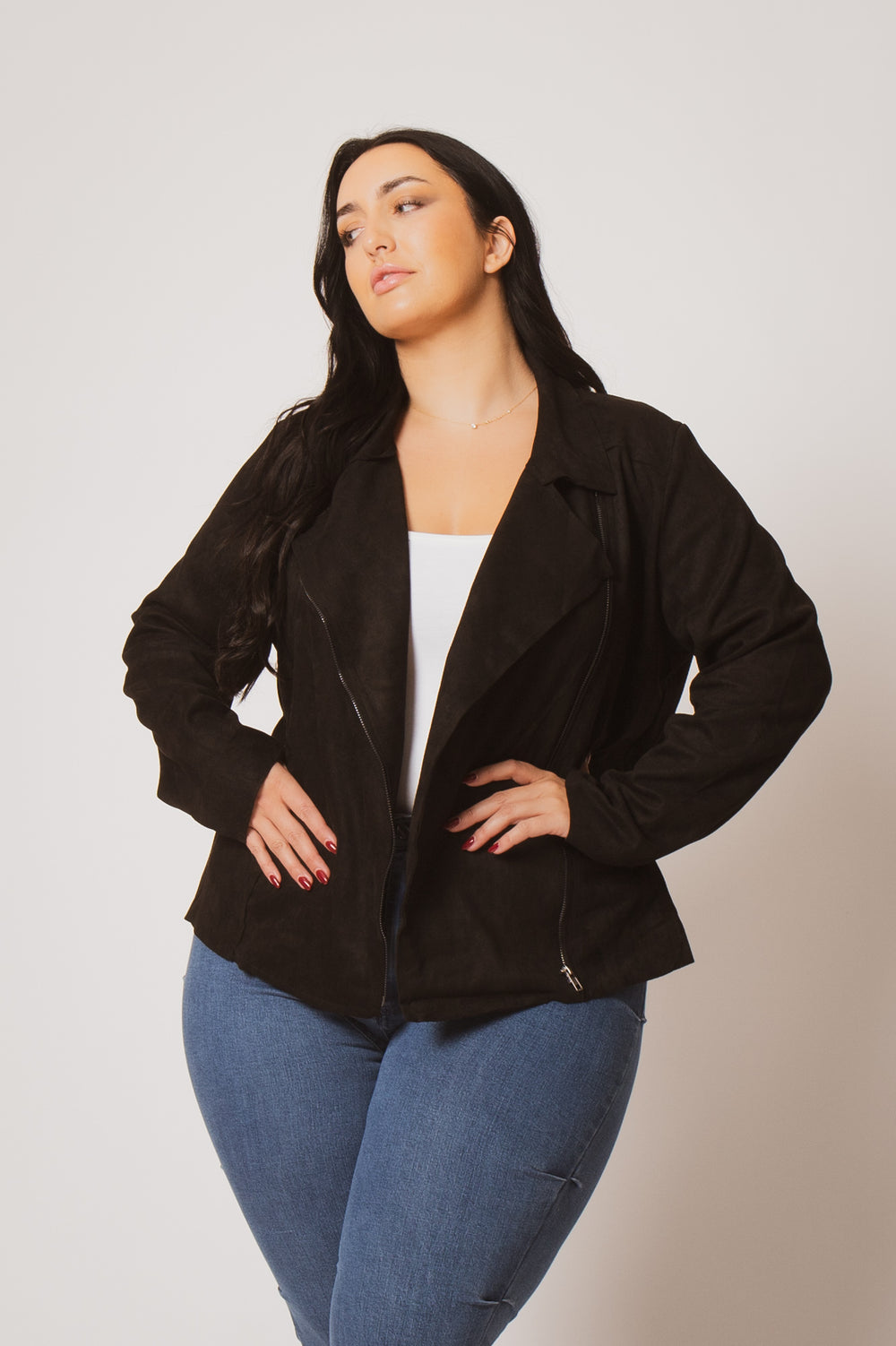 Oddi Jackets And Outerwear Plus Size Urban Edge Jacket- Black