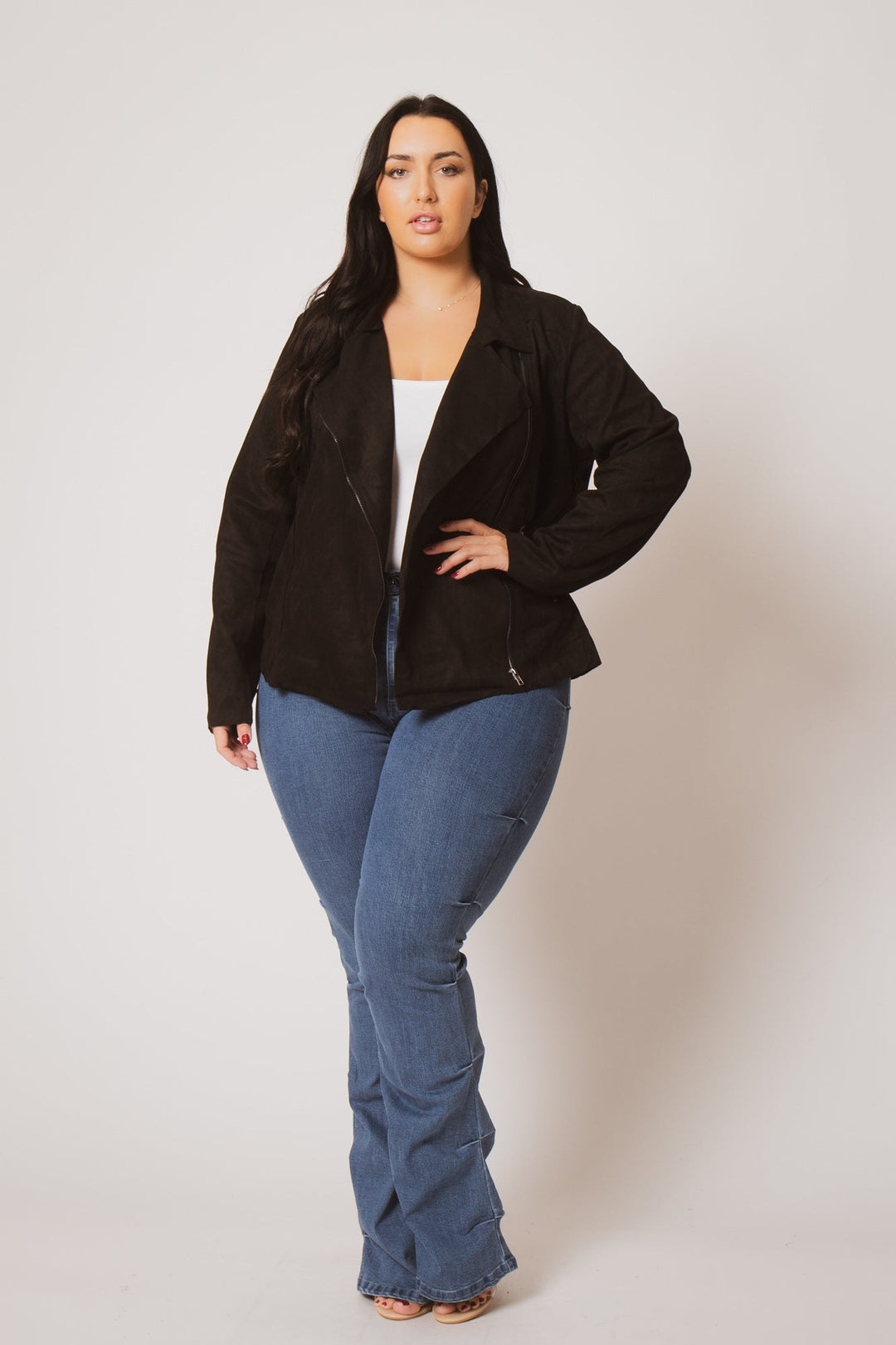 Oddi Jackets And Outerwear Plus Size Urban Edge Jacket- Black