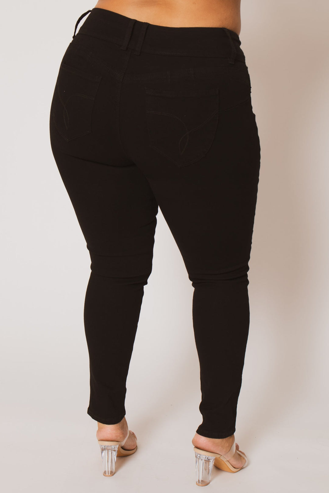 YMI Jeans Plus Size Classic Curve Pants - Black