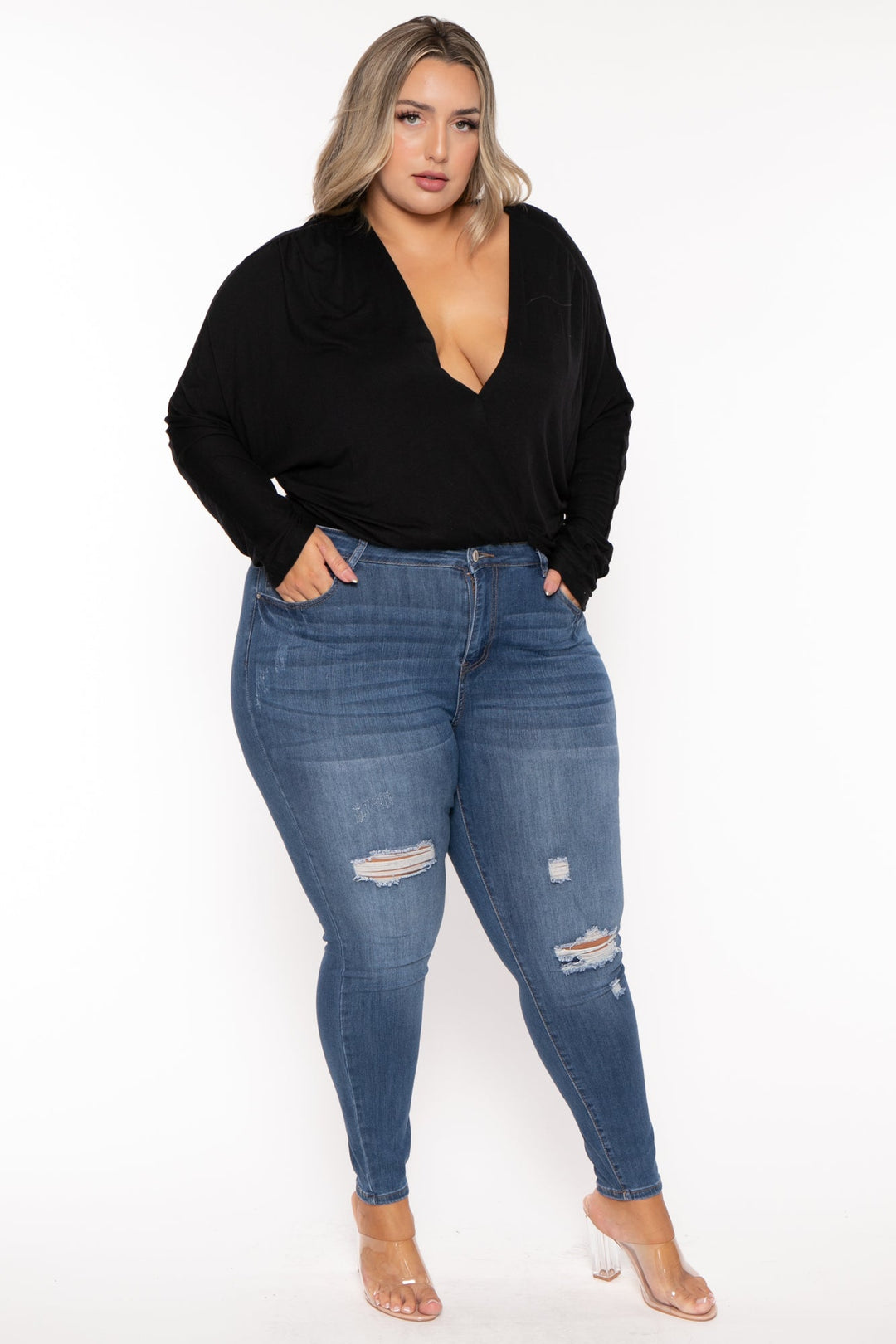 Zalora Skinny Plus Size Jeans Jeans Woman Plus Clothes Buy